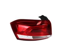 UAGFDFF Car Tail light Car Rear Tail Light Turn Signal Lamp Warning Brake Light For Chinese HAVAL H6 2017 2018 2019 Model Taillight Car Accessories(Left outside)
