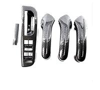 UAGFDFF Carbon Fiber Front Rear Left Right Door Pull Grab Handle For VW For Bora Golf 4 MK4 For Jetta 1999-2004 Door Interior Armrest