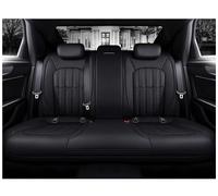 UAGFDFF Cars Front Seat Covers For Mitsubishi For Outlander Xl 3 For Lancer X For Eclipse L200 For Pajero For Sport For Colt Custom Car Seat Covers(Rear Seats-Black)