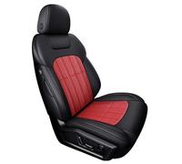UAGFDFF Cars Front Seat Covers For Mitsubishi For Outlander Xl 3 For Lancer X For Eclipse L200 For Pajero For Sport For Colt Custom Car Seat Covers(1Pcs-Black Red)