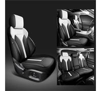 UAGFDFF Cars Front Seat Covers For Skoda For Superb 2 3 For Karoq For Octavia A5 A3 For Rapid For Kodiaq For Yeti Custom PU Fashion Car Seat Covers(Black White)