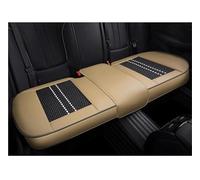 UAGFDFF Cars Front Seat Covers Universal Ice Silk Car Seat Cover 3D Cushion For Seat For Leon For Arona For Ateca For Tarraco For Ibiza For Alhambra(Back Row Beige)