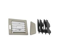 UAGFDFF Center Console Vents For Mercedes For Benz W251 R Class 2518300254 LHD Front Row Left Right Wind Center Console Air Conditioning Vent Grill Outlet Panel Air Conditioning Vent(Beige Silver)