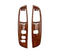 UAGFDFF Center Console Vents For Toyota For Land For Cruiser 100 LC100 FJ100 Ujz100 1997-2007 Interior Air Vent Outlet Dashboard Air Vent Panel Air Conditioning Vent(Wood A Panel)