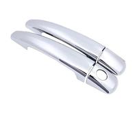 UAGFDFF Door Handle Chrome Handles Cover Trim for Citroen C4 MK1 for Estate 2004~2010 Car Accessories Stickers Auto Styling(Handel 2 Door)