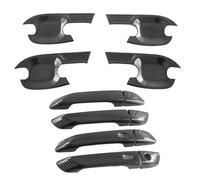 UAGFDFF Door Handle for Isuzu for D-MAX 2019 2020 2021 2022 Car Door Handle Bowl Cover Cup Cavity Trim Insert Catch Molding Garnish Carbon Fiber