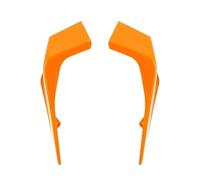 UAGFDFF For Duke 790 890 2017 2018 2019 2020 2021 2022 2023 Motorcycle Headlight Assembly Headlight Headlamp Front Head Light Motorcycle LED Spotlight(Side Guard-orange)