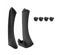 UAGFDFF For E90 E91 3 Series 318 320 Left Right Side Car Inner Interior Door Panel Handle Pull Trim Cover Kit Accessories Door Interior Armrest(Right Black)