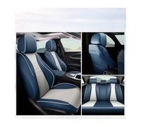 UAGFDFF For Fit For Crv For Vezel For Accord For Freed For HRV For Inspire For Jade Car Seat Covers Car Seat Covers Full Set(Full Set-Blue white)