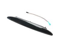 UAGFDFF For Mini For Cooper One R50 R53 2001-2006 Rear High Mounted 3rd Led Brake Light Tail Additional Stop Lamp Red/Black Len Stop Light Light Tailgate(Black Lens)