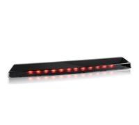 UAGFDFF High Level Brake Light 1PC Car LED High Mount Rear Third Brake Light Stop Signal Lamp Red Lamp For Mustang 1999 2000 2001 2002 2003 2004 12V(Black)