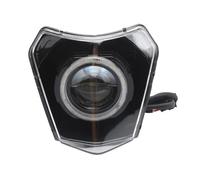 UAGFDFF Indicator Fairing Lampshade For EXC SXF MX KLX 2019 Motorcycle Headlight LED Wick Plate Head Lamp Fairing Round Dirt Bike Motocross Enduro Super Moto