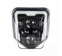 UAGFDFF Indicator Fairing Lampshade For TE150 TE150i TE250 TE300 TE300I Motorcycle Headlight LED W/High Low Beam DRL Head Lamp Side Mount(Just light)