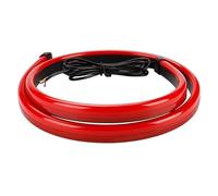 UAGFDFF LED Third Brake Light 90cm 1m Led The Third Brake Lights For Car Universal High Mount Stop Brake Light Auto High Rear Lights Strip Flexible Auto Rear Brake Lamp(1m)