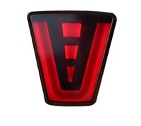 UAGFDFF LED Third Brake Light LED Brake Pilot Light Universal Rear Third Brake Tail Lamp Stop Safety Warning Light Stop Signal For Car Auto Rear Brake Lamp(Black)