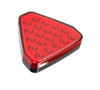 UAGFDFF LED Third Brake Light Universal Brake Signal Lamp 12LED Rear Fog Light Tail Third Brake Lamp DRL Rear Bumper Tail Stop Strobe Lights Auto Rear Brake Lamp(Red)