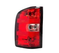 UAGFDFF Rear Tail Light For Chevy For Silverado 1500 2500 3500 2007-2013 Car Tail Light Brake Stop Reverse Lamp Rear Bumper Taillight With Bulbs Taillight Assembly(Black Left)