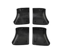 UAGFDFF Roof Rack Rails Side Bars Auto Roof Rack Cover Cap For Tesla For Model Y 2021-2022 Plastic Black Rails Car Roof Brackets End Shell Cover 4x10.2 * 9.8cm