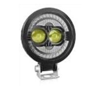 UAGFDFF Round Motorcycle M9 Daytime Running Light DRL220W High-power 20000LM High Brightness 6000K White LED Car Headlight Motorcycle LED Spotlight(Yellow light 1)