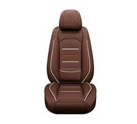 UAGFDFF Seat Protector Car Seat Cover for March for Versa for Kicks for Almera for Classic N16 for Leaf Auto Accessories Front Seat Covers(Coffee)