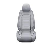 UAGFDFF Seat Protector Car Seat Cover for March for Versa for Kicks for Almera for Classic N16 for Leaf Auto Accessories Front Seat Covers(Gray)