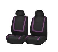 UAGFDFF Seat Protector Fabric Car Seat Covers For A4L A6L A5 A3 For A2 A1 A7 A8 Q2 Q3 Q5 Q7 R8 S1 S3 S4 S5 S6 S7 SQ5 RS3 RS4 RS5 RS6 For TT TTS Cushion Front Seat Covers(2Seats-Purple)