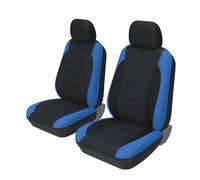UAGFDFF Seat Protector Full Car Seat Cover Polyester Material Seat Cover Breathable Universal Multi-color Optional Car Accessories Front Seat Covers(BLUE-4PCS)