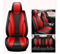 UAGFDFF Seat Protector Full set Luxury Car Seat Cover For Chevy For Spin Leather Accessories Front Seat Covers(Red 5pcs)