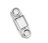 UAGFDFF Turn Signal Lamp 12V Car Reading Light LED Interior Dome Lamp Accessories For Seat For Leon(Rear Dome Light)
