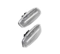 UAGFDFF Turn Signal Lamp Car LED Dynamic Turn Signal Blinker Side Marker Light For Citroen C3 C4 C5 DS3 DS4(Dynamic Crystal Type)