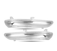 UAGFDFF Turn Signals 1607512680 For Peugeot 208 2008 I 2012 2013 2014 2015 2016 2017 2018 2019 Rearview Mirror Turn Signal Light Indicator Light(1pair)