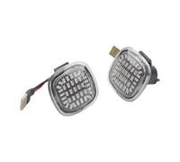 UAGFDFF Turn Signals Dynamic LED Side Marker Turn Signal Repeater Light For A3 1996-2000 For A4 For B5 1994-1999 For A8 (D2) 1994-2002 Indicator Light(Crystal)