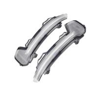 UAGFDFF Turn Signals Dynamic Rearview Mirror LED Blinker Turn Signal Light For VW For Tiguan MK2 For Tiguan L For Touareg MK3 Indicator Light(Crystal)