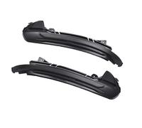 UAGFDFF Turn Signals For A6 C7 4G 2013-2018 For S6 2013-2017 For A6 RS6 4G C7 7.5 2012-2018 LED Dynamic Rearview Mirror Turn Signal Light Indicator Light(Black shell)