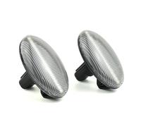 UAGFDFF Turn Signals For Subaru For Impreza For WRX For STI GDA GDB 2002-2007 2Pcs Dynamic LED Side Marker Light Turn Signal Indicator Indicator Light(Crystal)