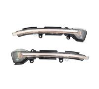 UAGFDFF Turn Signals LED Dynamic Turn Signal Light Side Mirror Indicator Blinker Lamp For SEAT For Leon Mk3 5F For Ibiza Mk5 For Arona Indicator Light(Crystal Lens)