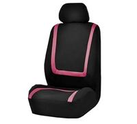 UAGFDFF Universal Car Seat Covers Fabric Car Seat Covers For Scenic For Koleos For Laguna For Megane For Latitude For Logan Interior Accessories Seat Protector(2Pcs-Pink)