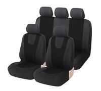 UAGFDFF Universal Car Seat Covers For Infiniti M25 M30 M35 M45 ESQ FX QX30 QX50 QX56 QX60 QX70 QX80 Q45 Q50 Q60 Car Seat Cover Fabric Protection Cushion Seat Protector(9Pcs-Black)