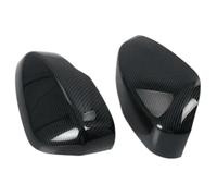 UAGFDFF Wing Mirror Cover Car Back Rear View Rearview Side Door Mirror Cover Stick Trim Frame Hoods For Mitsubishi For Eclipse For Cross 2018 2019 Covers For Car Mirrors