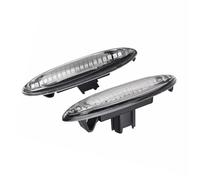 UAGFDFF Wing Mirror Turn Signal Light 2pcs For Toyota For Camry For Crown For Highlander Dynamic LED Turn Signal Light Indicator Flashing Rearview Mirror Sequential Lamp(Crystal)