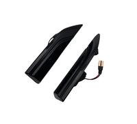 UAGFDFF Wing Mirror Turn Signal Light 2PCS LED Dynamic Side Marker Turn Signal Sequential Flashing Lights Indicator Lamp For VW For T5/T6 For Caddy Auto Parts(Smoked Black)
