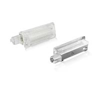 UANGLI 2pcs Car Welcome Projector Courtesy Door Light For Ford Focus 2013~up DC12V Bright Interior Lights White