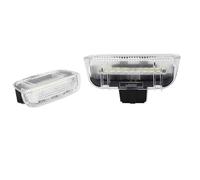 UANGLI 2Pcs Door Courtesy Lamp Projector Warning Light For Golf 5 6 OEM# 1K0947411A