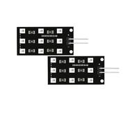 UANGLI 2x Interior Light For Skoda Superb Courtesy Door Trunk Footwell Lamp(White)