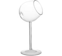 UANGLI Bar Goblet Cocktail Glass Oblique Shot Glass Creative Crystal Red Wine Glass