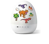 Uanqfegy Dinosaur Night Light Projector - 360° Rotating with 21 Slides 8 Music for Kids Ages 3-8