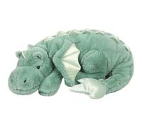 Uanqfegy Dragon Stuffed Animal - 43 Inch Cute Cartoon Dragon Plush with Wing, Soft Comfortable Giant Stuffed Animal for Kids Boys Girls Bedroom Decoration, Green