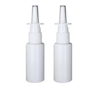 Uanqfegy Empty Nasal Spray Bottles 2PCS 30ml, Refillable Plastic Mist Nose Sprayer Bottle Container