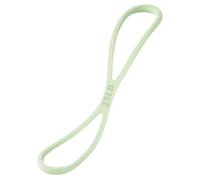Uanqfegy Figure 8 Resistance Band 25LB, Silicone Exercise Band with Handles for Arms Shoulders Glutes Portable Fitness Equipment for Home Workout Toning/Green