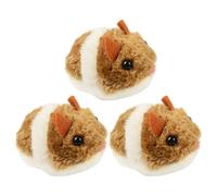 Uanqfegy Pull String Interactive Mouse Cat Toy 3PCS - Moving Mice Toys for Cats Funny Dog Toys Plush to Keep Them Busy